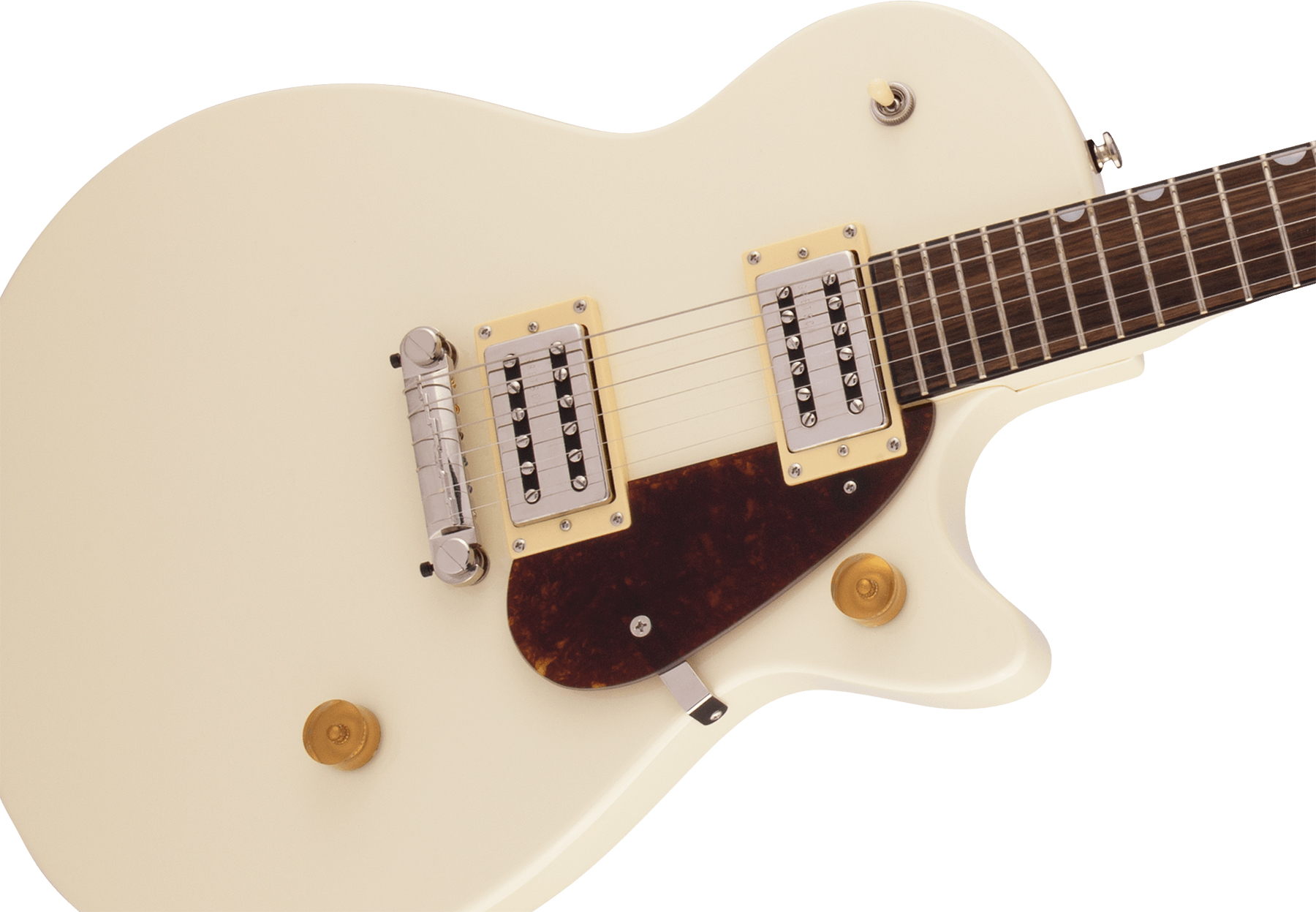 Gretsch G2210 Streamliner Junior Jet Club Hh Ht Lau - Vintage White - Single-Cut-E-Gitarre - Variation 2