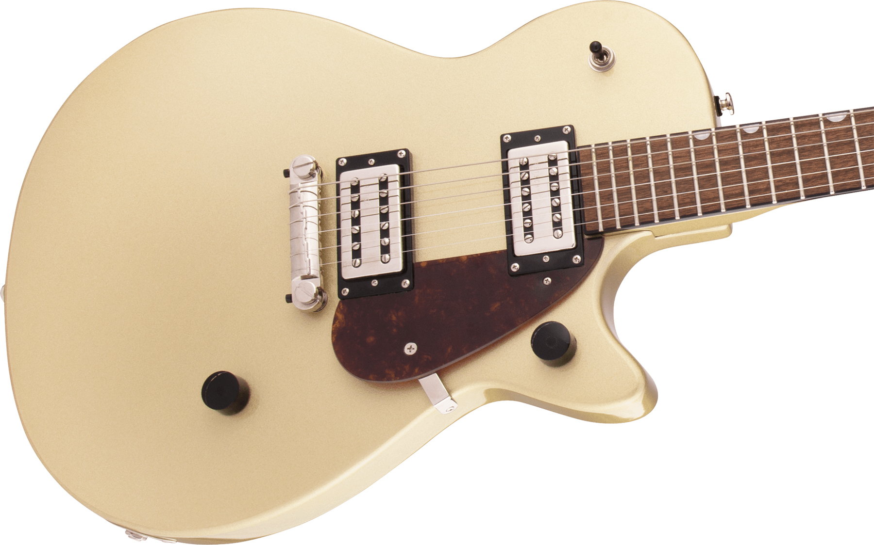 Gretsch G2210 Streamliner Junior Jet Club Hh Ht Lau - Gold Dust - Single-Cut-E-Gitarre - Variation 2