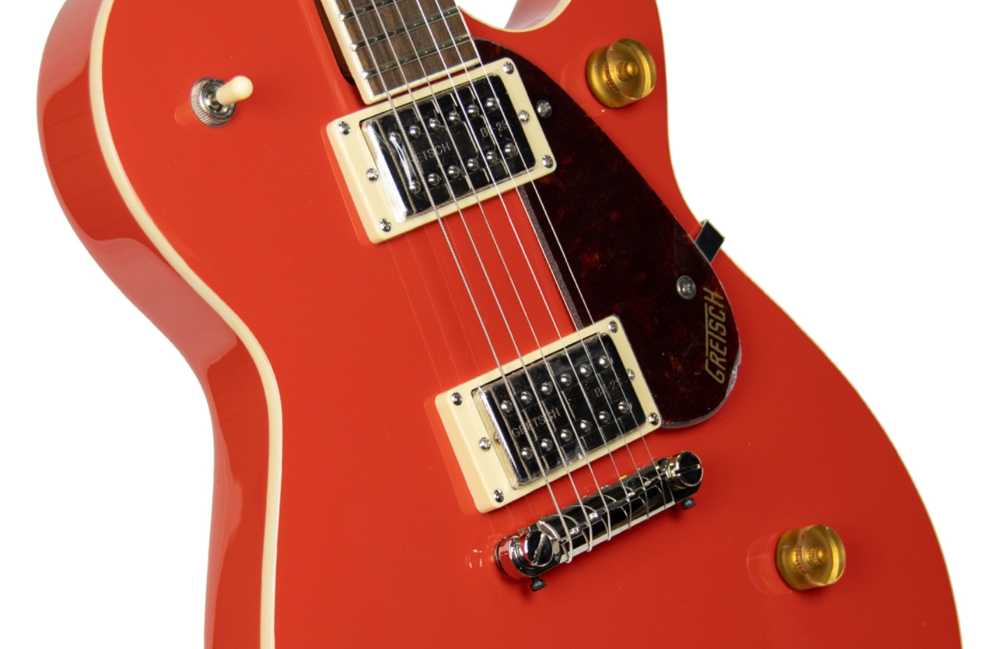 Gretsch G2217 Streamliner Junior Jet Club Ltd Hh Ht Lau - Fiesta Red - Single-Cut-E-Gitarre - Variation 2