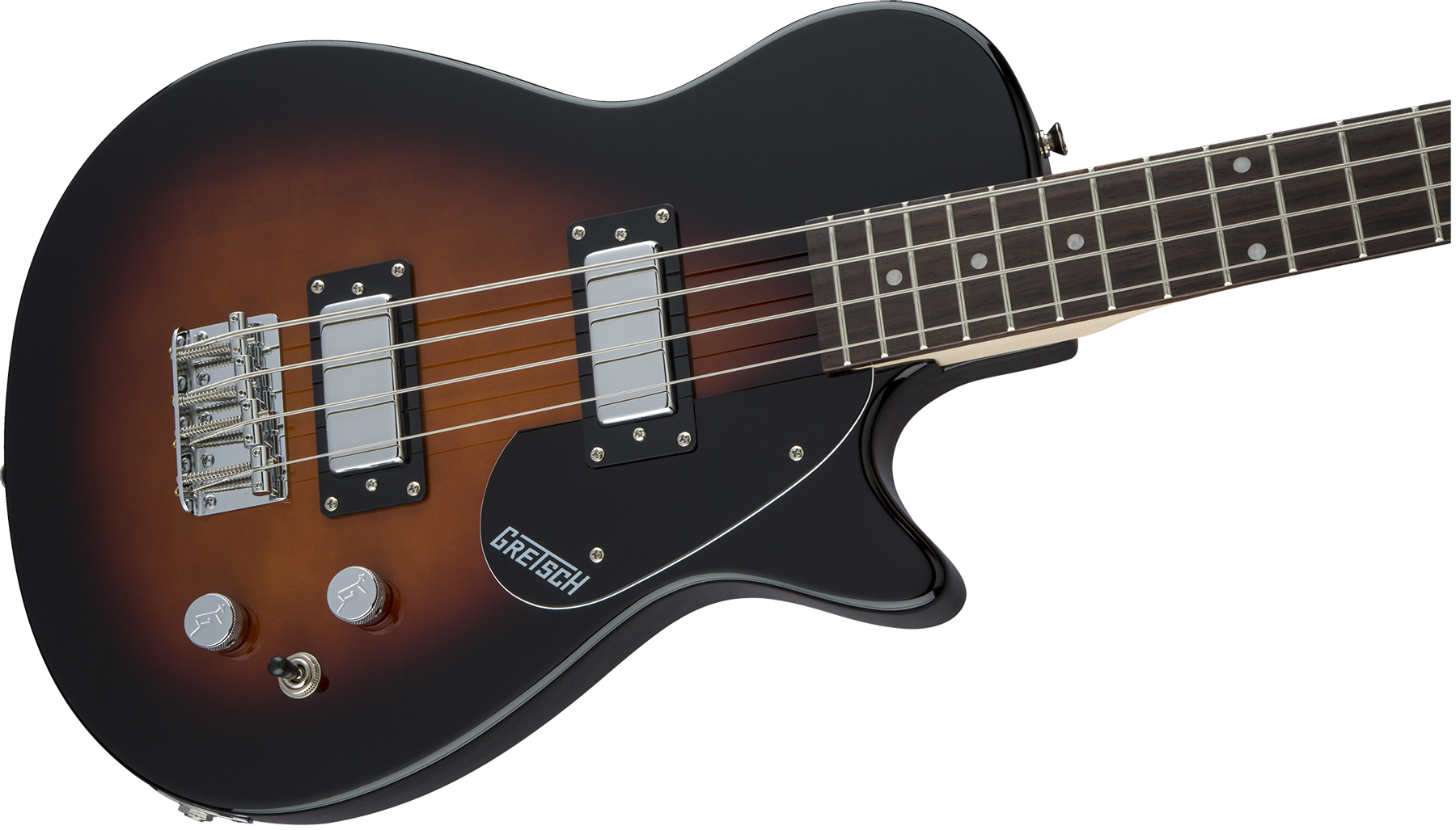 Gretsch G2220 Electromatic Junior Jet Bass Ii Short-scale 2019 Hh Wal - Tobacco Sunburst - E-Bass für Kinder - Variation 2