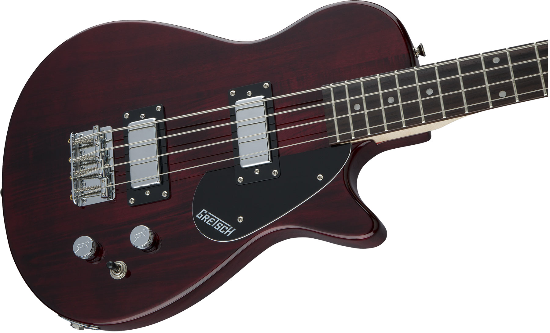 Gretsch G2220 Junior Jet Bass Ii Short Scale Electromatic Wal - Walnut Stain - E-Bass für Kinder - Variation 2