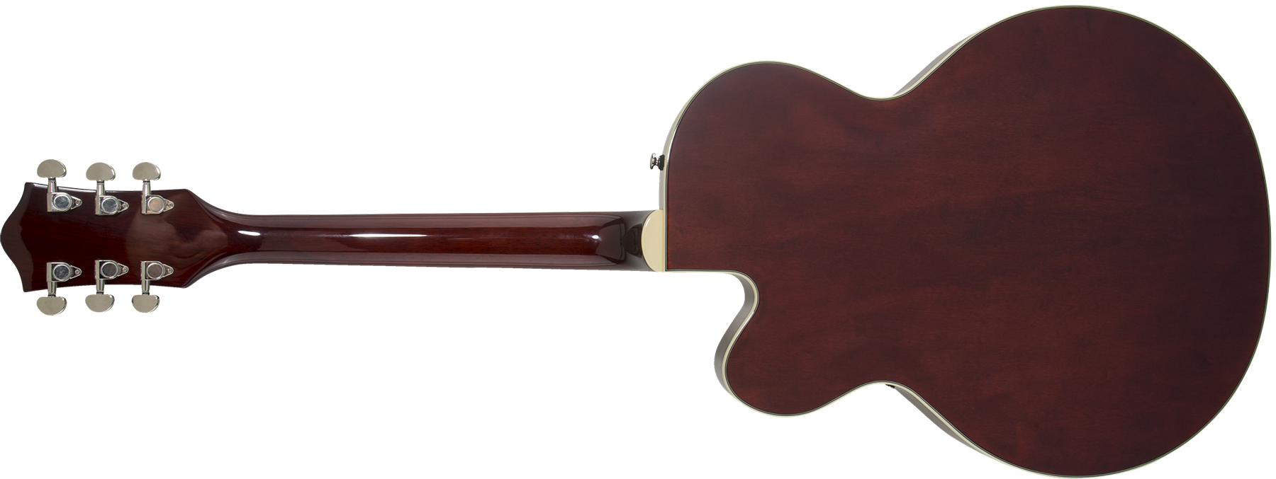 Gretsch G2420 Streamliner Hollow Body With Chromatic Ii Hh Ht Lau - Walnut - Semi-Hollow E-Gitarre - Variation 1