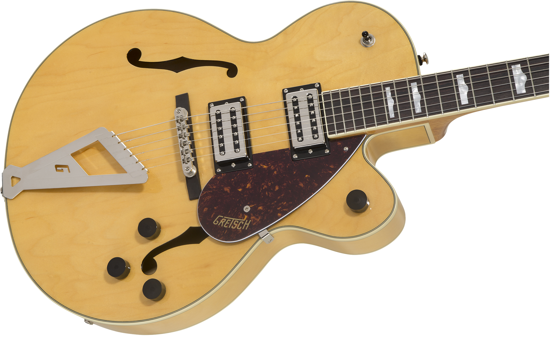 Gretsch G2420 Streamliner Hollow Body With Chromatic Ii Hh Ht Lau - Village Amber - Semi-Hollow E-Gitarre - Variation 2