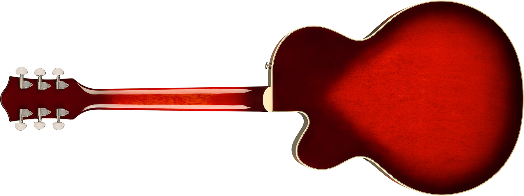 Gretsch G2420 Tailpiece Streamliner Hollow Body 2h Ht Lau - Claret Burst - Hollowbody E-Gitarre - Variation 1