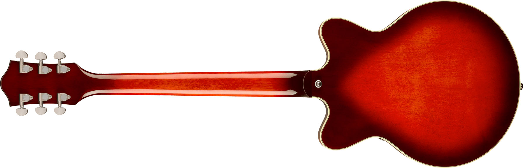 Gretsch G2655 Center Block Jr Dc V-stoptail Streamliner 2h Ht Lau - Claret Burst - Double Cut E-Gitarre - Variation 1