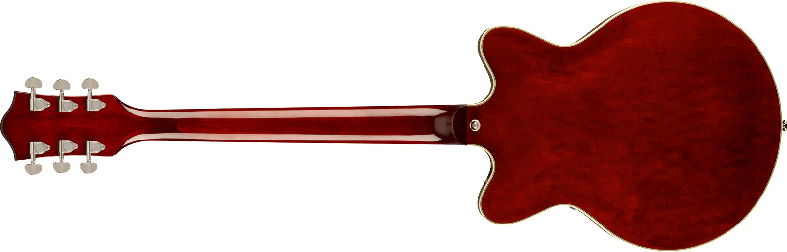 Gretsch G2655 Streamliner Center Block Jr Dc V-stoptail 2h Ht Lau - Burnt Orchid - Semi-Hollow E-Gitarre - Variation 1