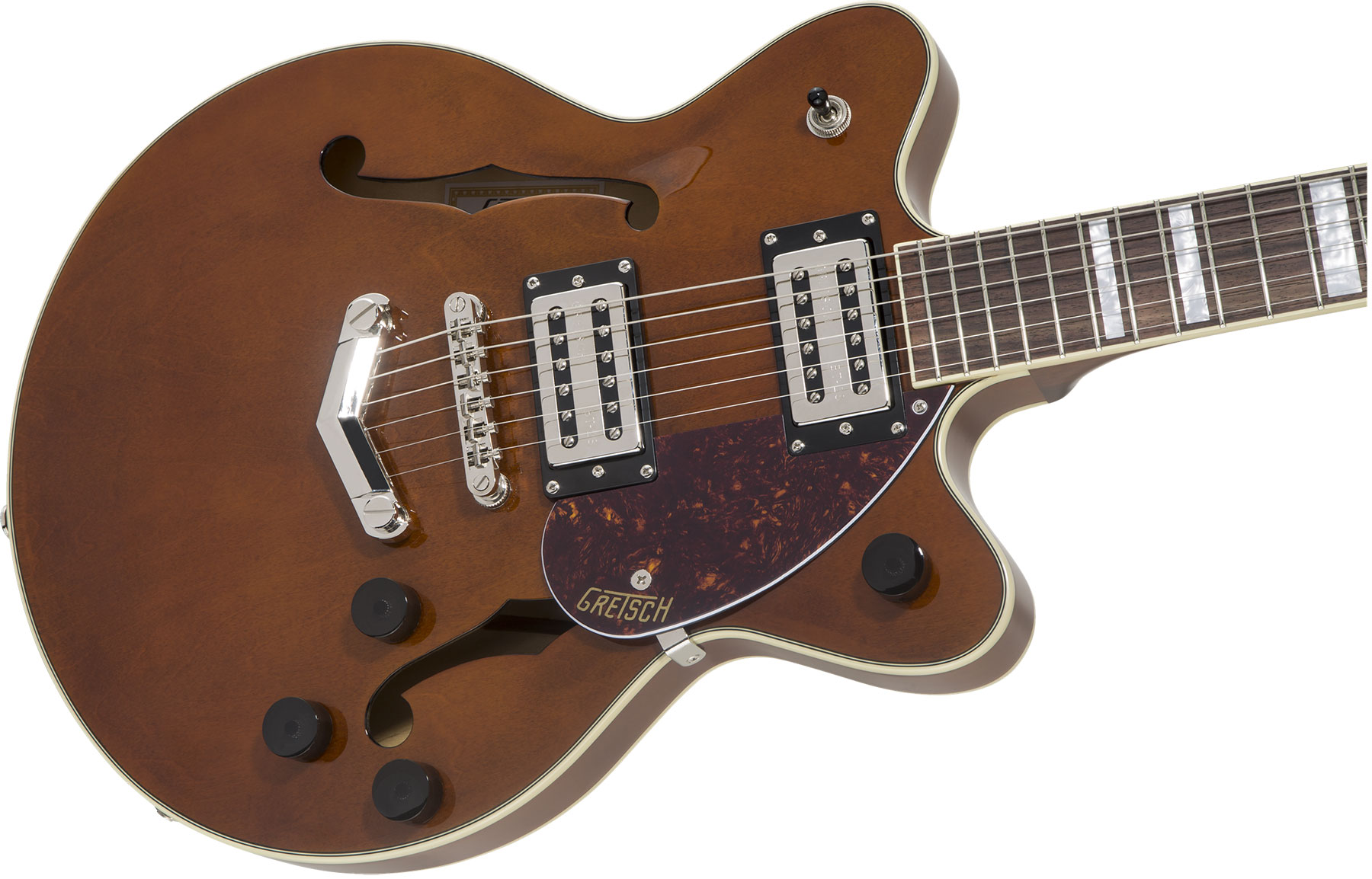 Gretsch G2655 Streamliner Center Block Jr Stoptail Hh Ht Lau - Single Barrel Stain - Semi-Hollow E-Gitarre - Variation 1