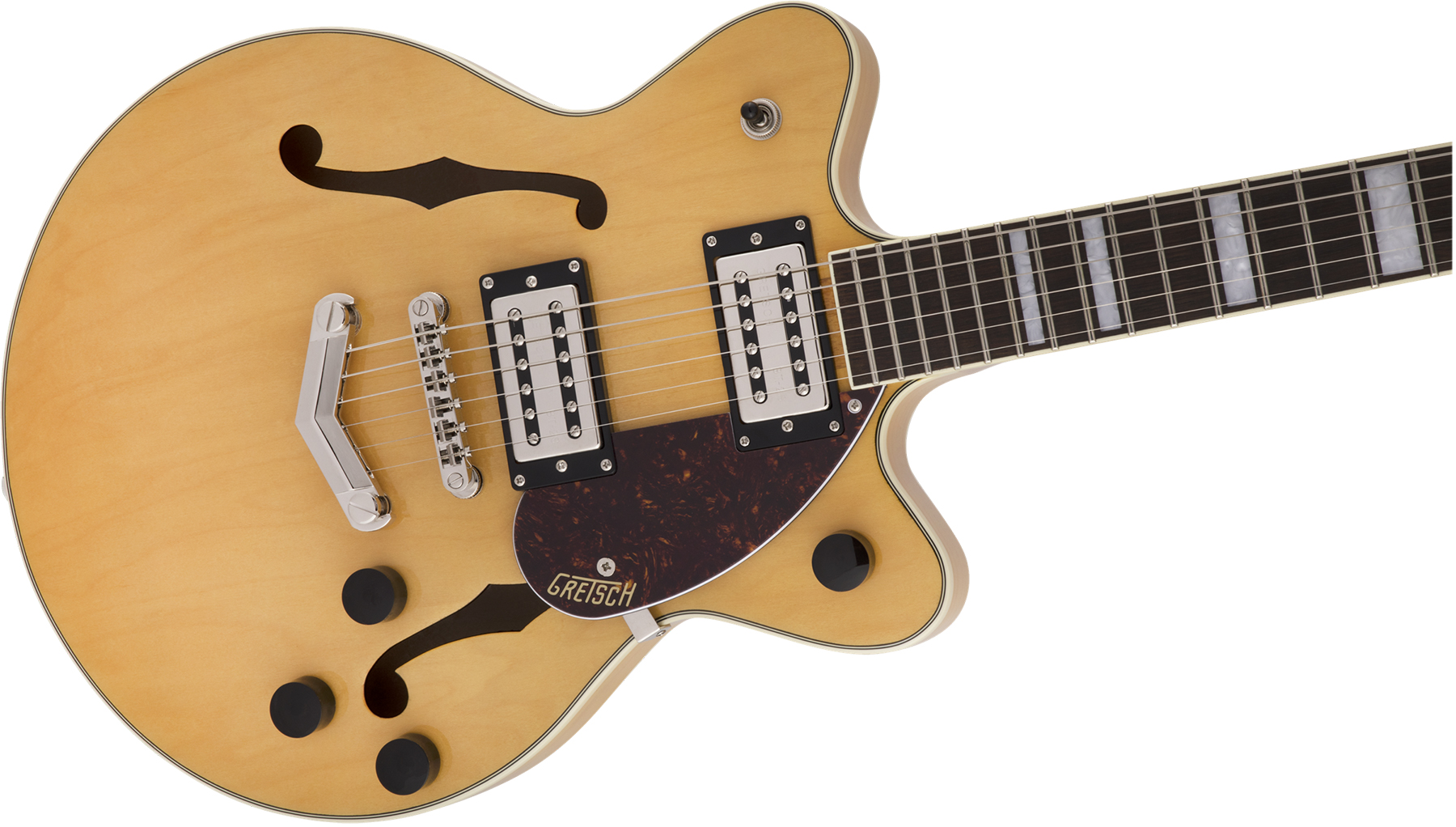 Gretsch G2655 Streamliner Center Block Jr Stoptail Hh Ht Lau - Village Amber - Semi-Hollow E-Gitarre - Variation 2
