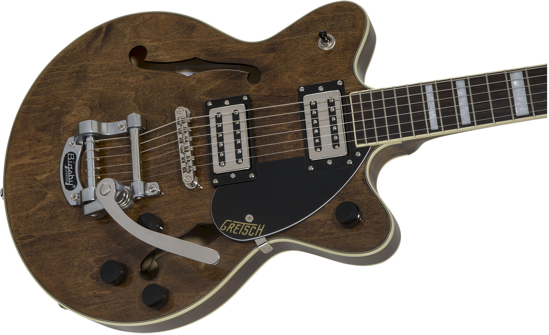 Gretsch G2655t Streamliner Center Block Jr Bigsby Hh Trem Lau - Semi-Hollow E-Gitarre - Variation 2