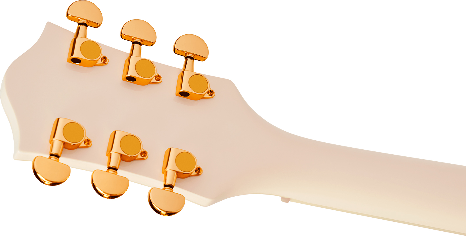 Gretsch G2655tg Center Block Jr Dc Bigsby Streamliner Ltd 2h Trem Lau - Vintage White - Semi-Hollow E-Gitarre - Variation 3