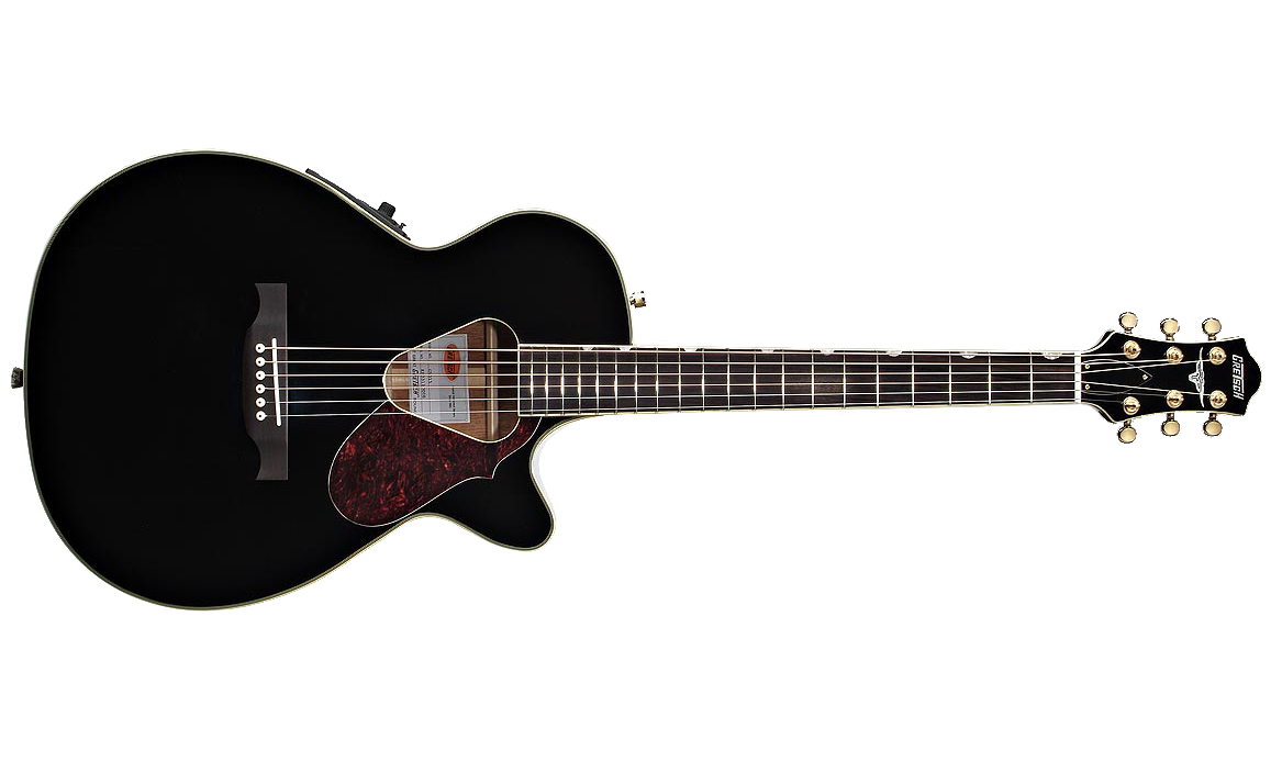 Gretsch G5013ce Rancher Jr - Black - Elektroakustische Gitarre - Variation 1