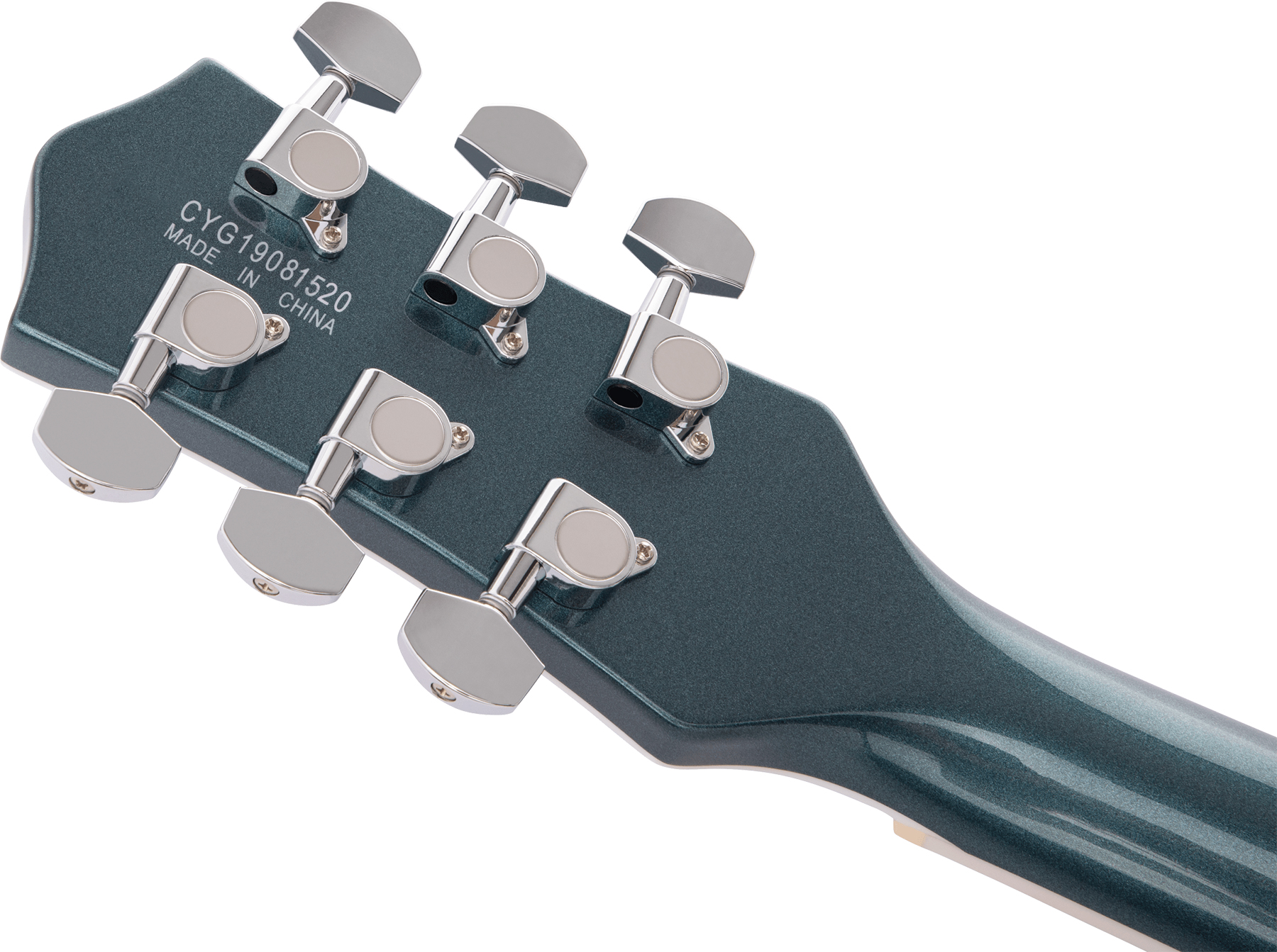 Gretsch G5222 Electromatic Double Jet Bt V-stoptail Hh Ht Lau - Jade Grey Metallic - Double Cut E-Gitarre - Variation 3