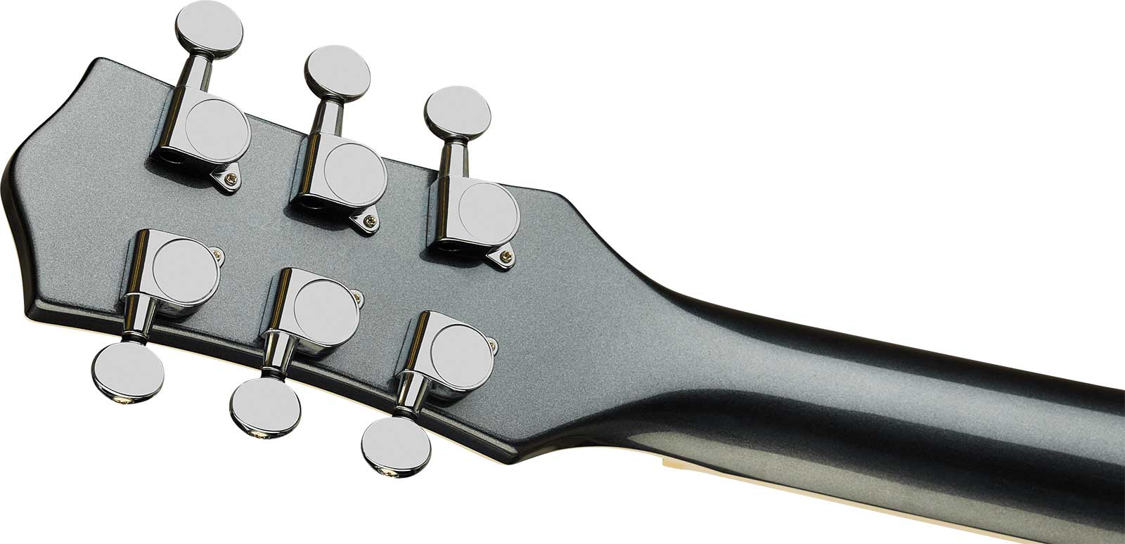 Gretsch G5230t Jet Ft Bigsby Electromatic 2hh Trem Lau - Two-tone Vintage White / London Grey - Single-Cut-E-Gitarre - Variation 3