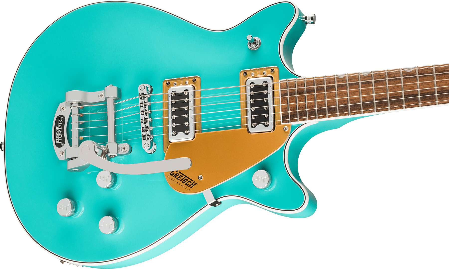 Gretsch G5232t Bigsby Electromatic Double Jet Ft 2h Trem Lau - Caicos Green - Double Cut E-Gitarre - Variation 2