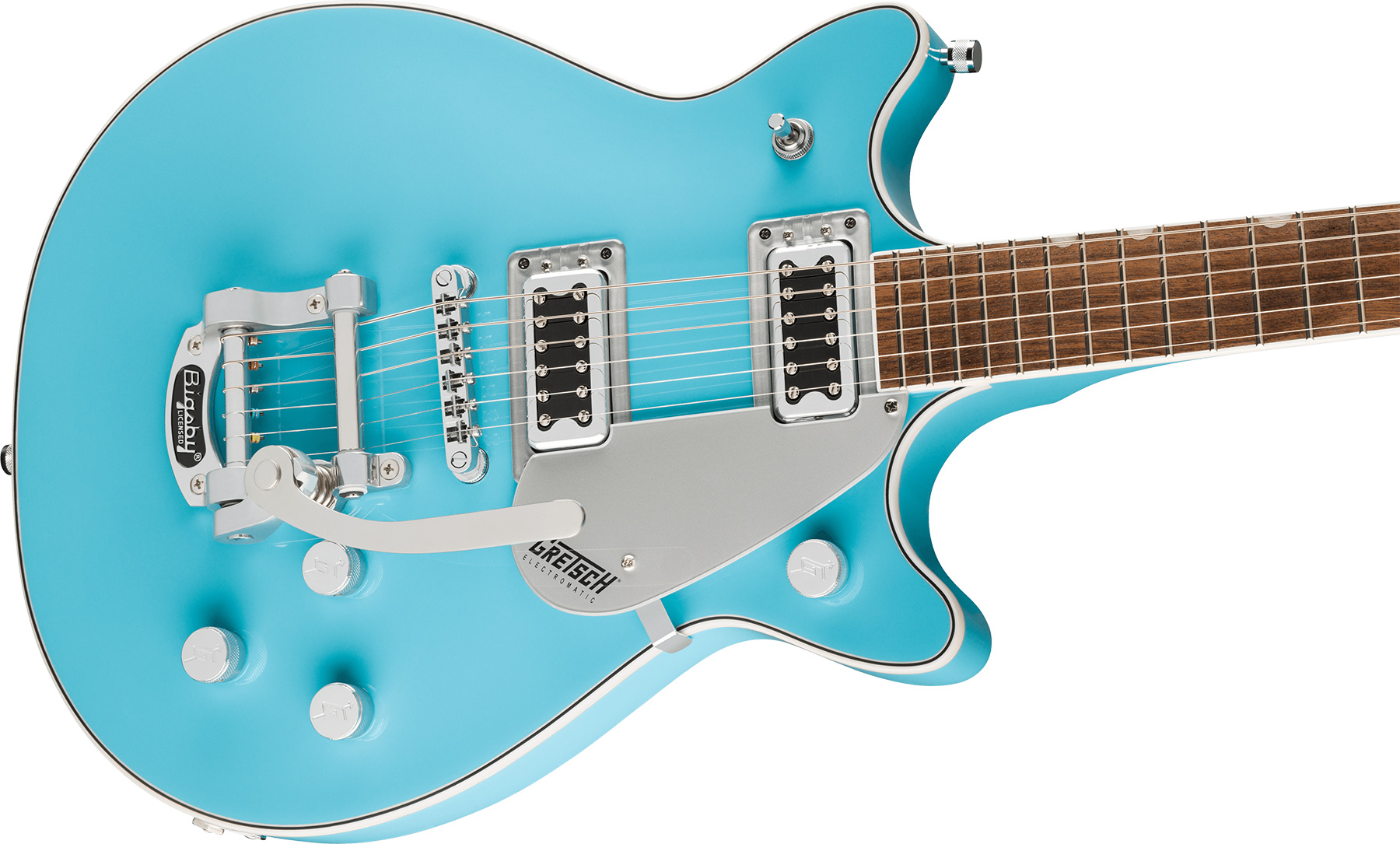Gretsch G5232t Bigsby Electromatic Double Jet Ft 2h Trem Lau - Kailani Blue - Double Cut E-Gitarre - Variation 2
