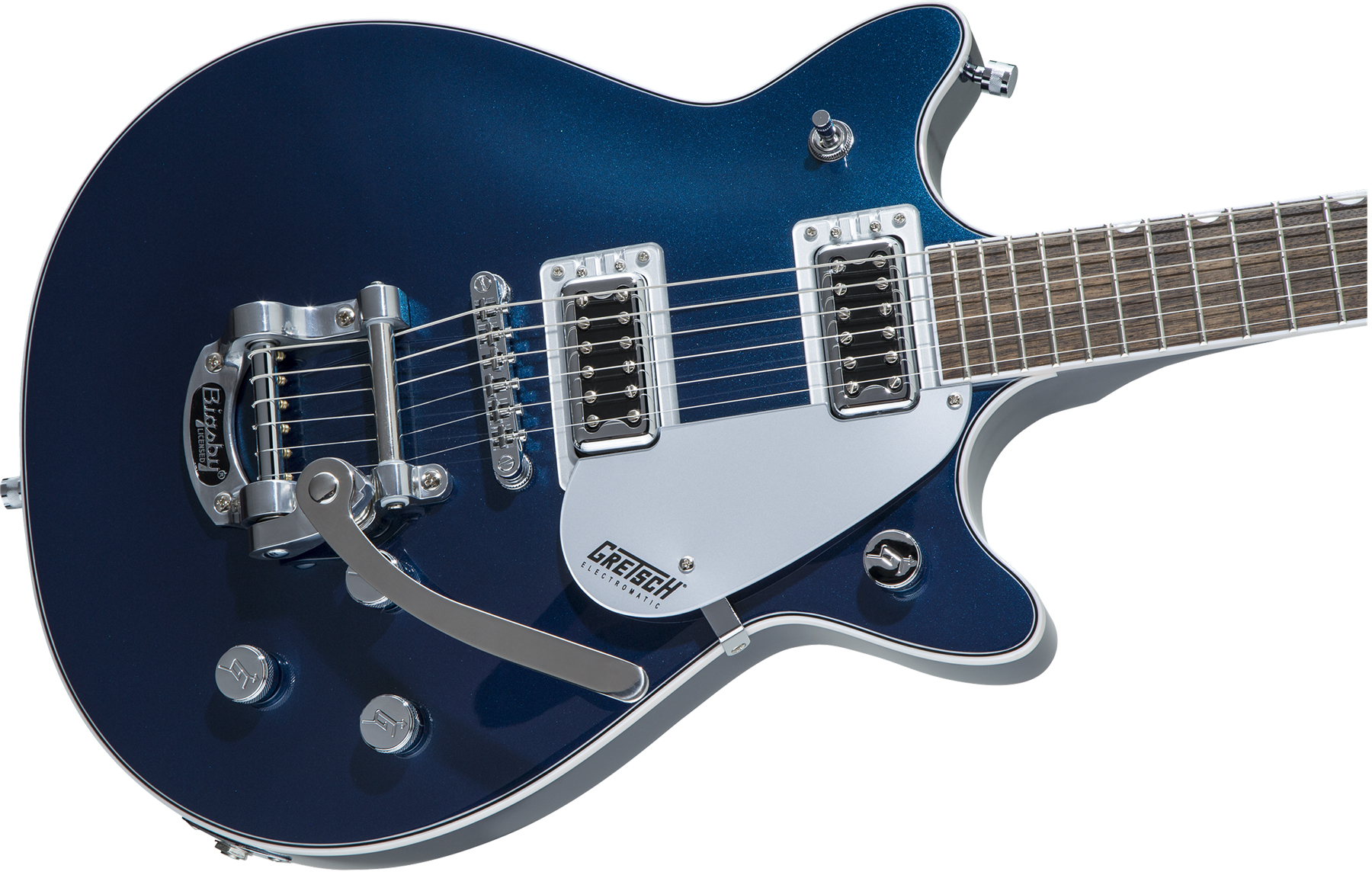 Gretsch G5232t Electromatic Double Jet Ft 2019 Hh Bigsby Lau - Midnight Sapphire - Double Cut E-Gitarre - Variation 2