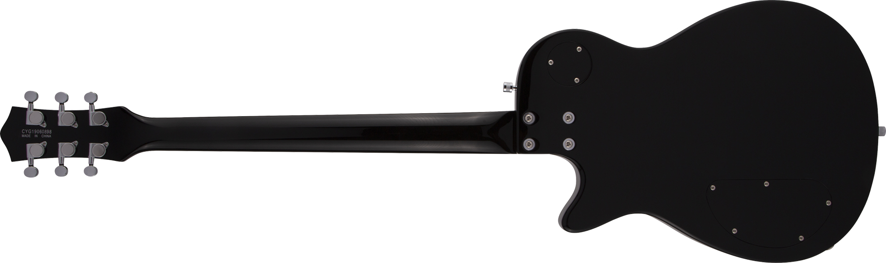 Gretsch G5260t Electromatic Jet Baritone Bigsby Hh Trem Lau - Black - Bariton E-Gitarre - Variation 1