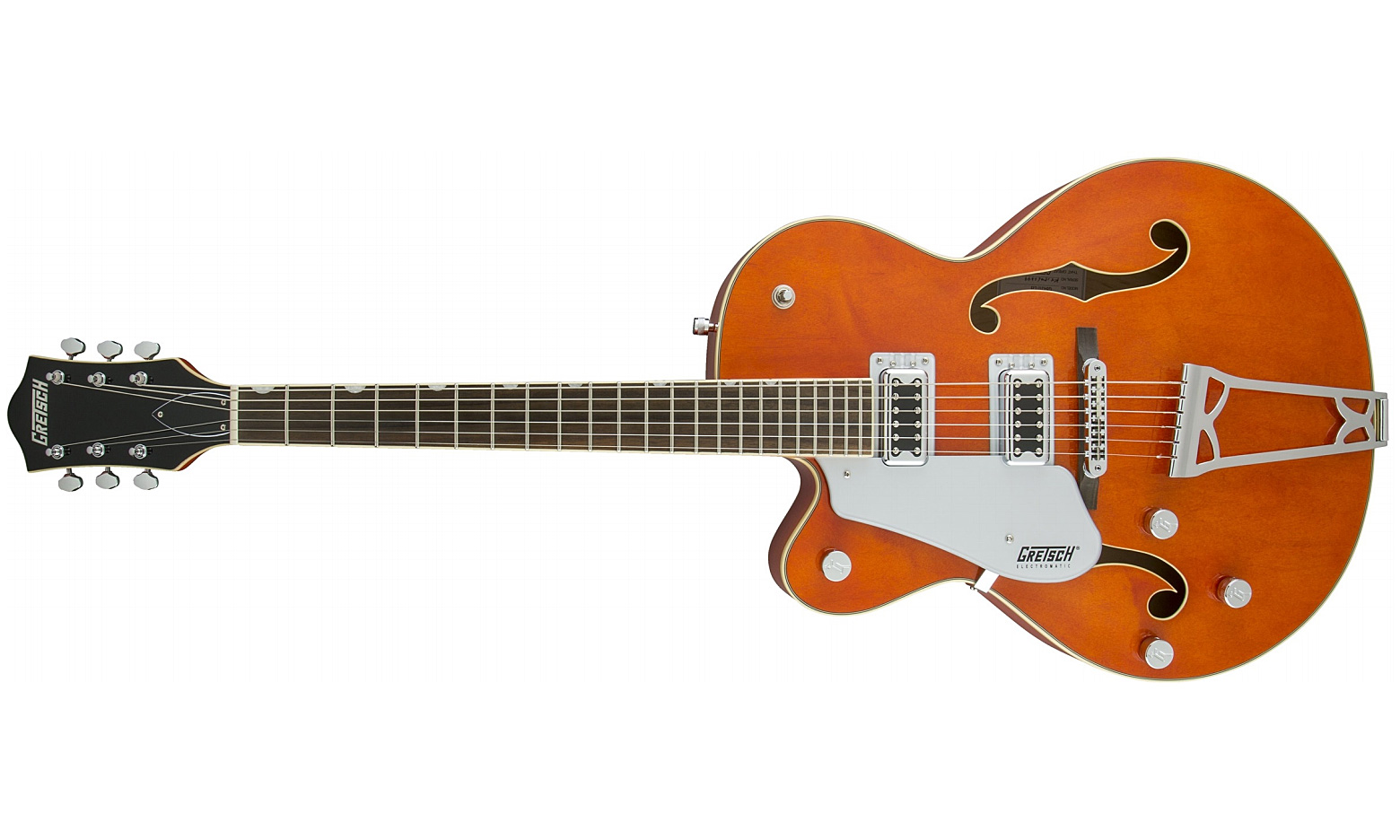 Gretsch G5420lh Electromatic Hollow Body Gaucher 2016 - Orange Stain - E-Gitarre für Linkshänder - Variation 1