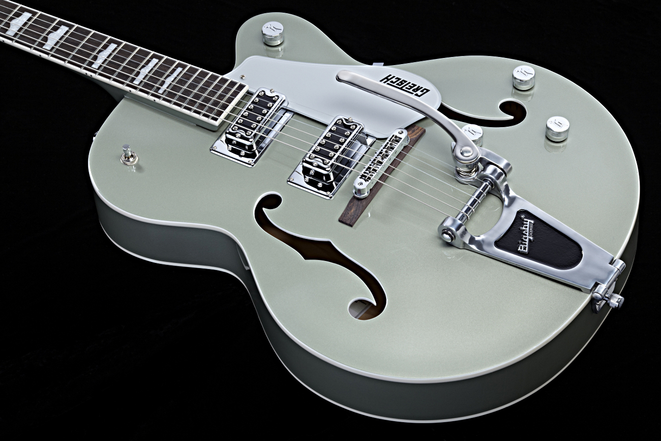 Gretsch G5420t Electromatic Hollow Body - Aspen Green Gloss - Semi-Hollow E-Gitarre - Variation 1