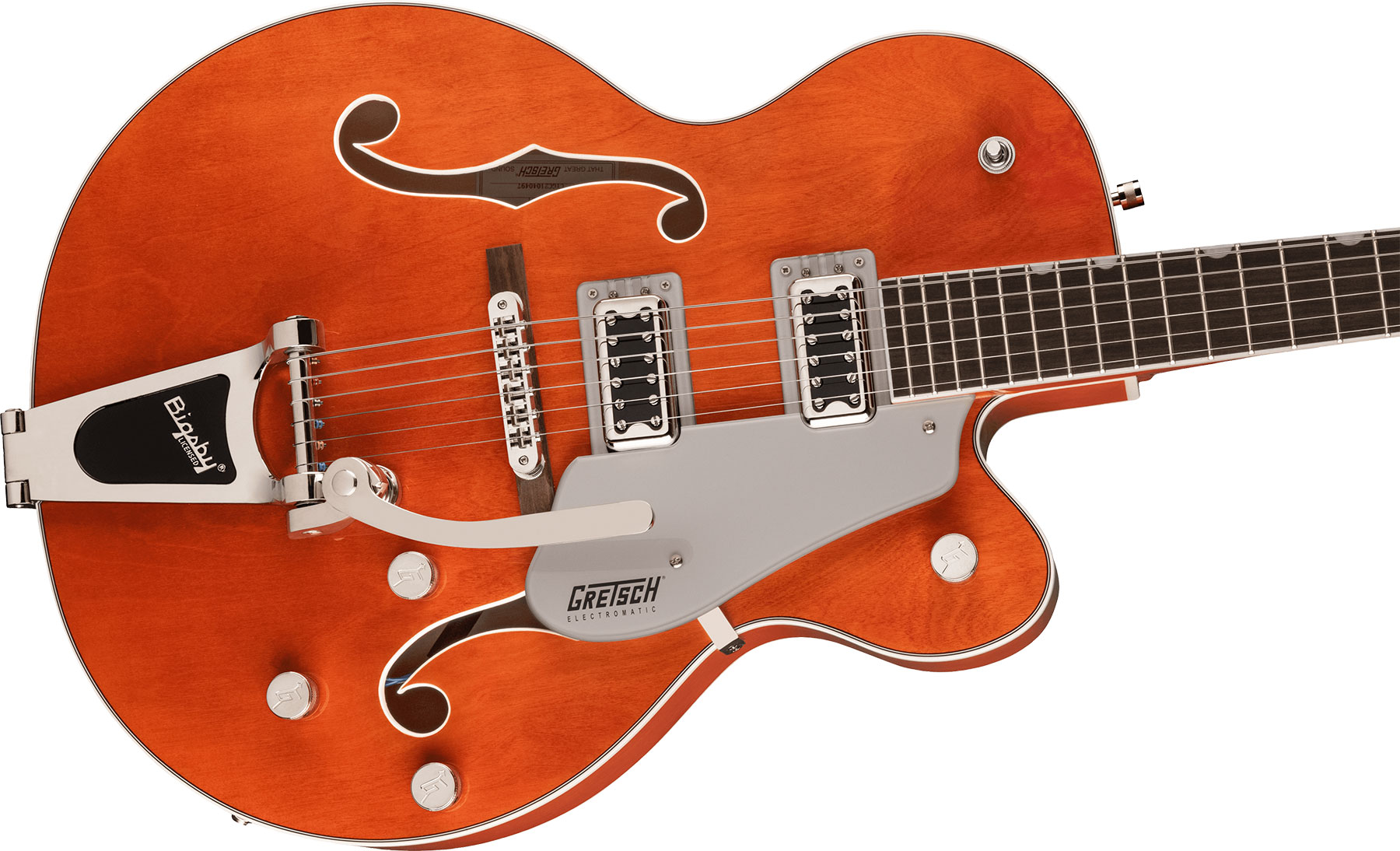 Gretsch G5420t Classic Electromatic Hollow Body Hh Trem Bigsby Lau - Orange Stain - Semi-Hollow E-Gitarre - Variation 2