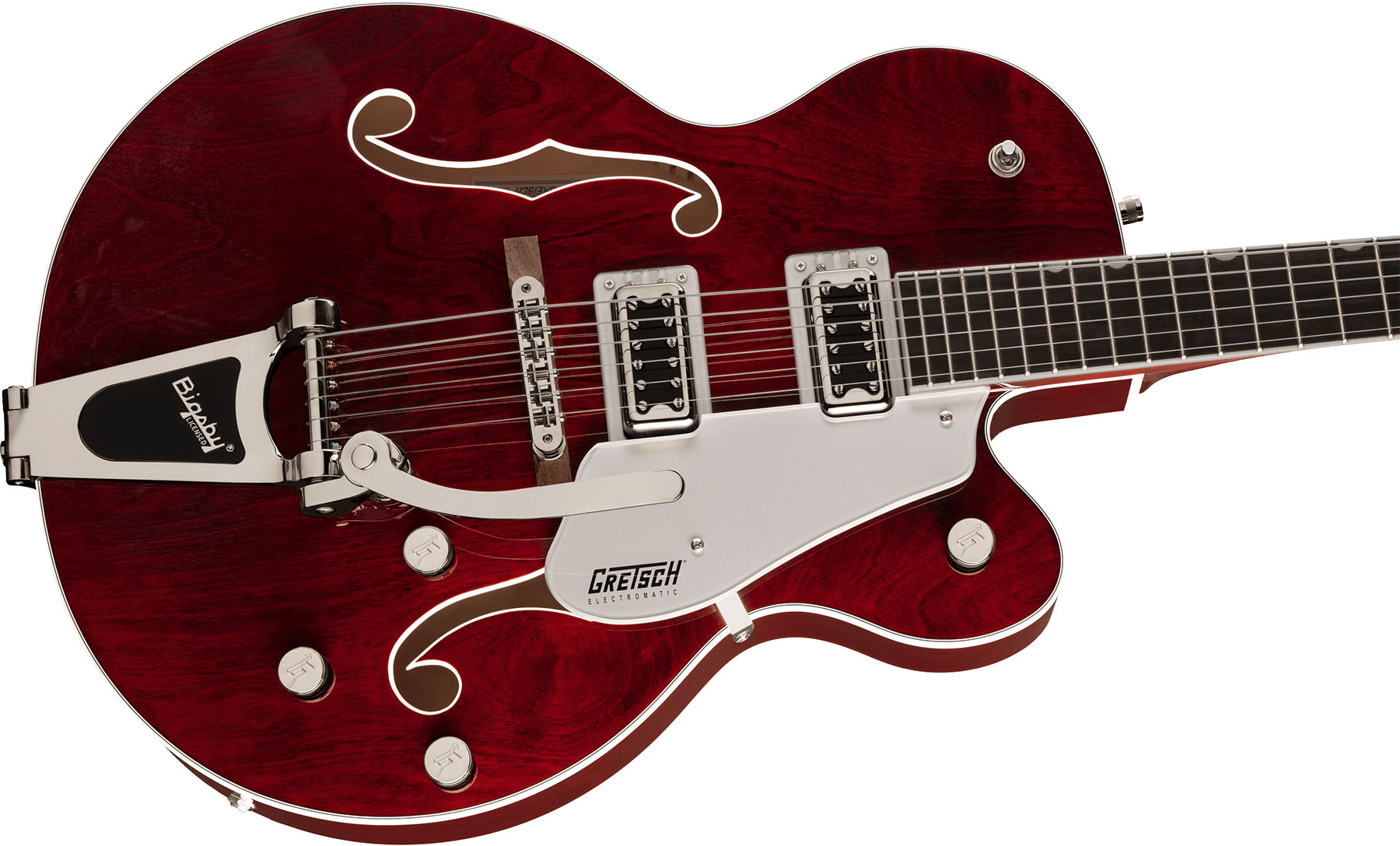 Gretsch G5420t Classic Bigsby Electromatic Hollow Body 2h Trem Lau - Walnut Stain - Semi-Hollow E-Gitarre - Variation 2