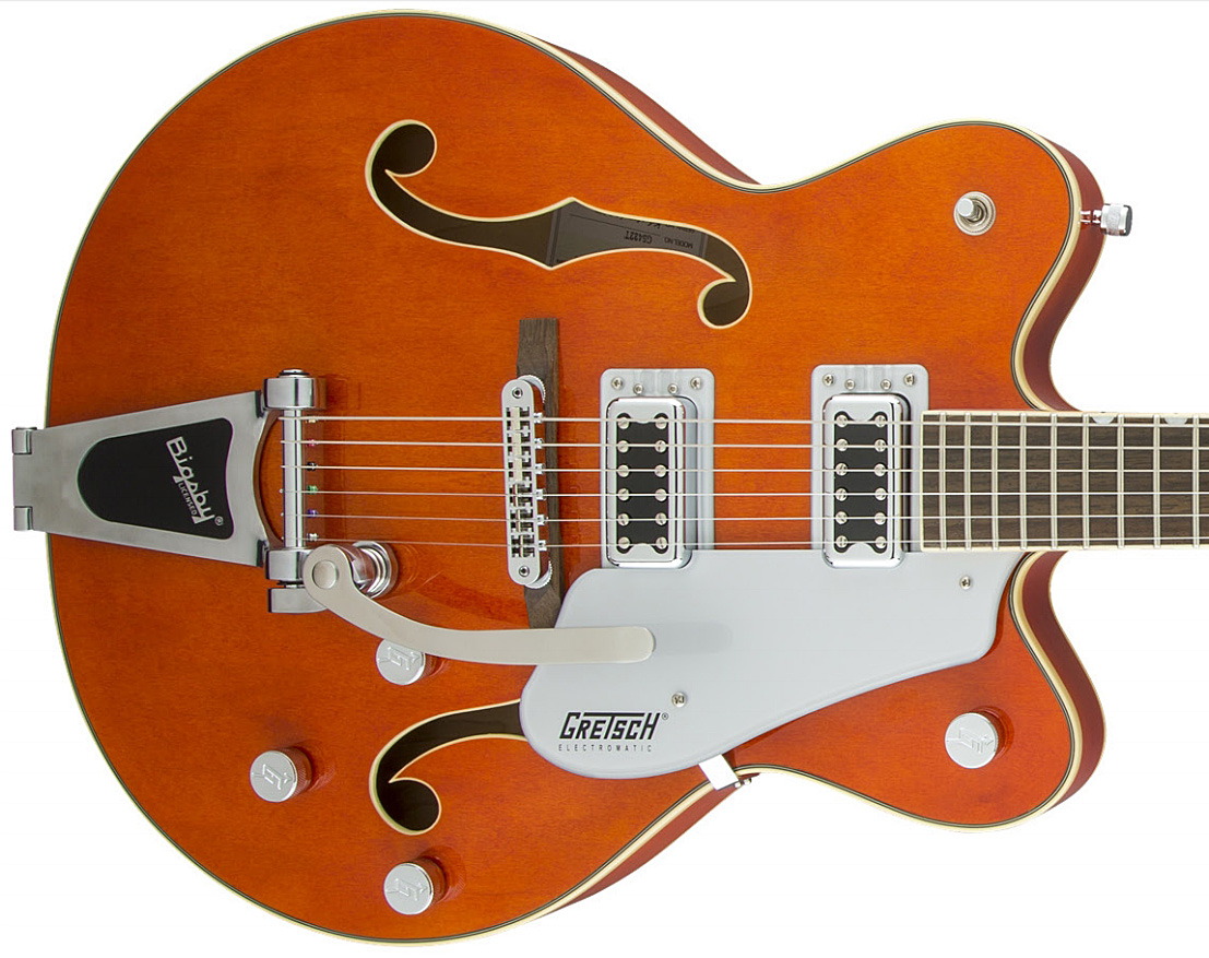 Gretsch G5422t Electromatic Hollow Body 2016 Bigsby - Orange Stain - Hollowbody E-Gitarre - Variation 2