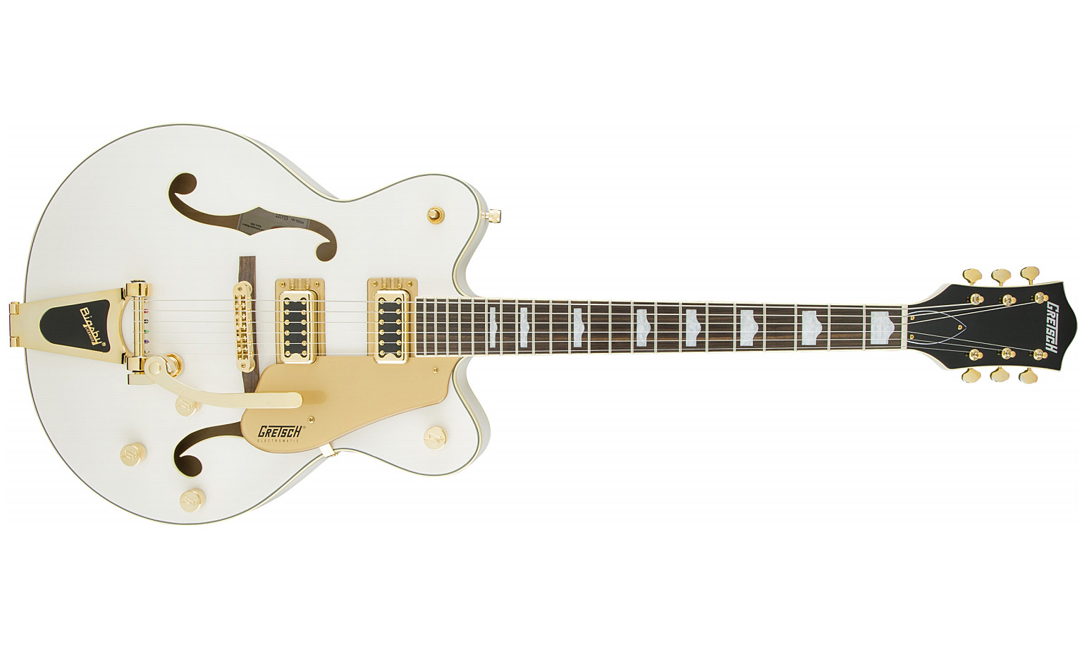 Gretsch G5422tg Electromatic Hollow Body 2016 Bigsby - Snowcrest White - Hollowbody E-Gitarre - Variation 1