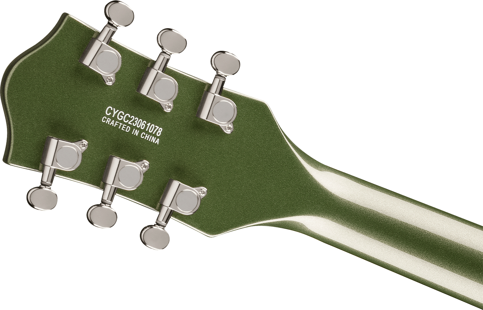 Gretsch G5622 Center Bloc Double Cut V-stoptail Electromatic 2h Ht Lau - Olive Metallic - Semi-Hollow E-Gitarre - Variation 3