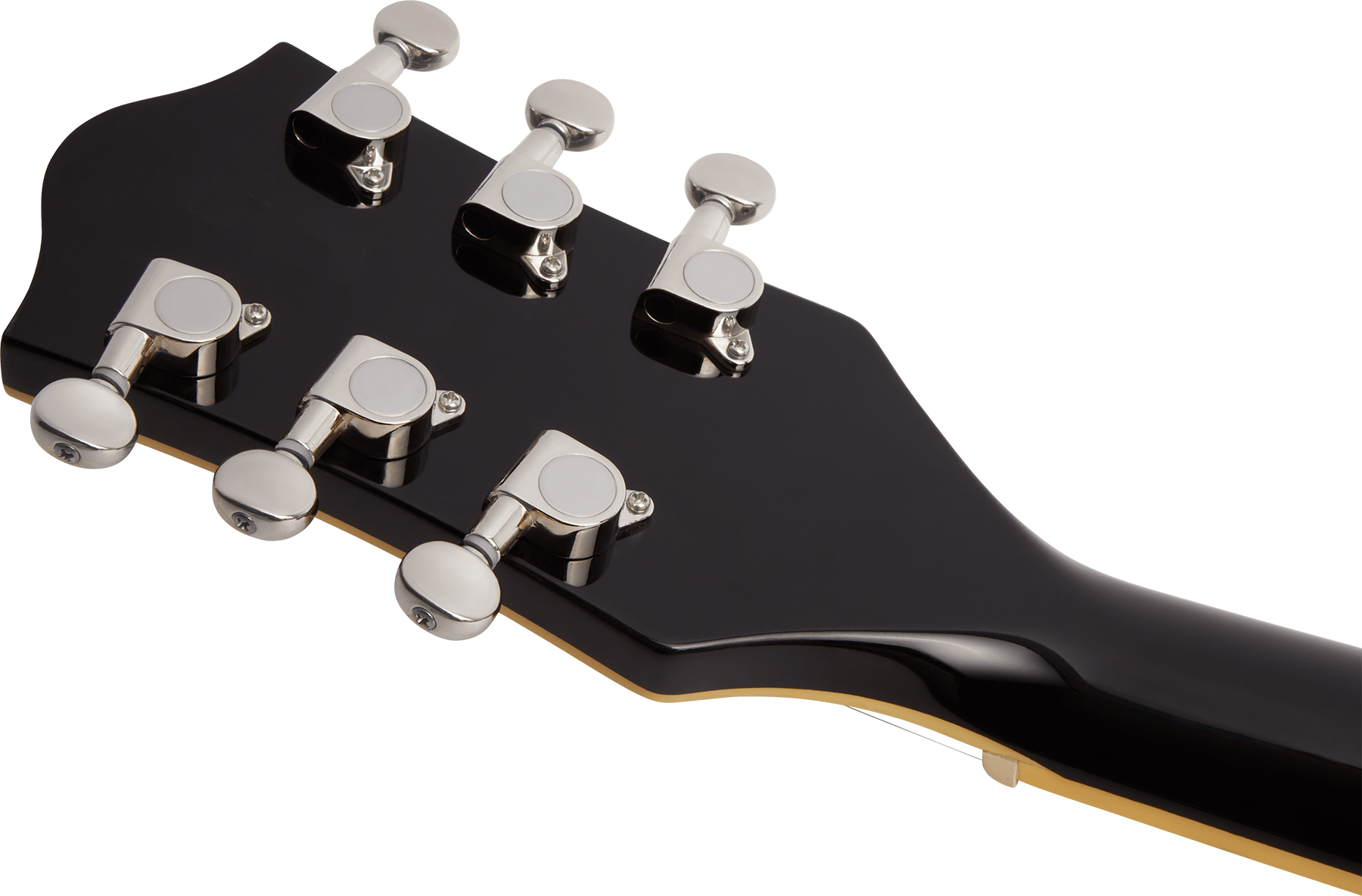 Gretsch G5622 Center Bloc Double Cut V-stoptail Electromatic Hh Ht Lau - Black Gold - Semi-Hollow E-Gitarre - Variation 3