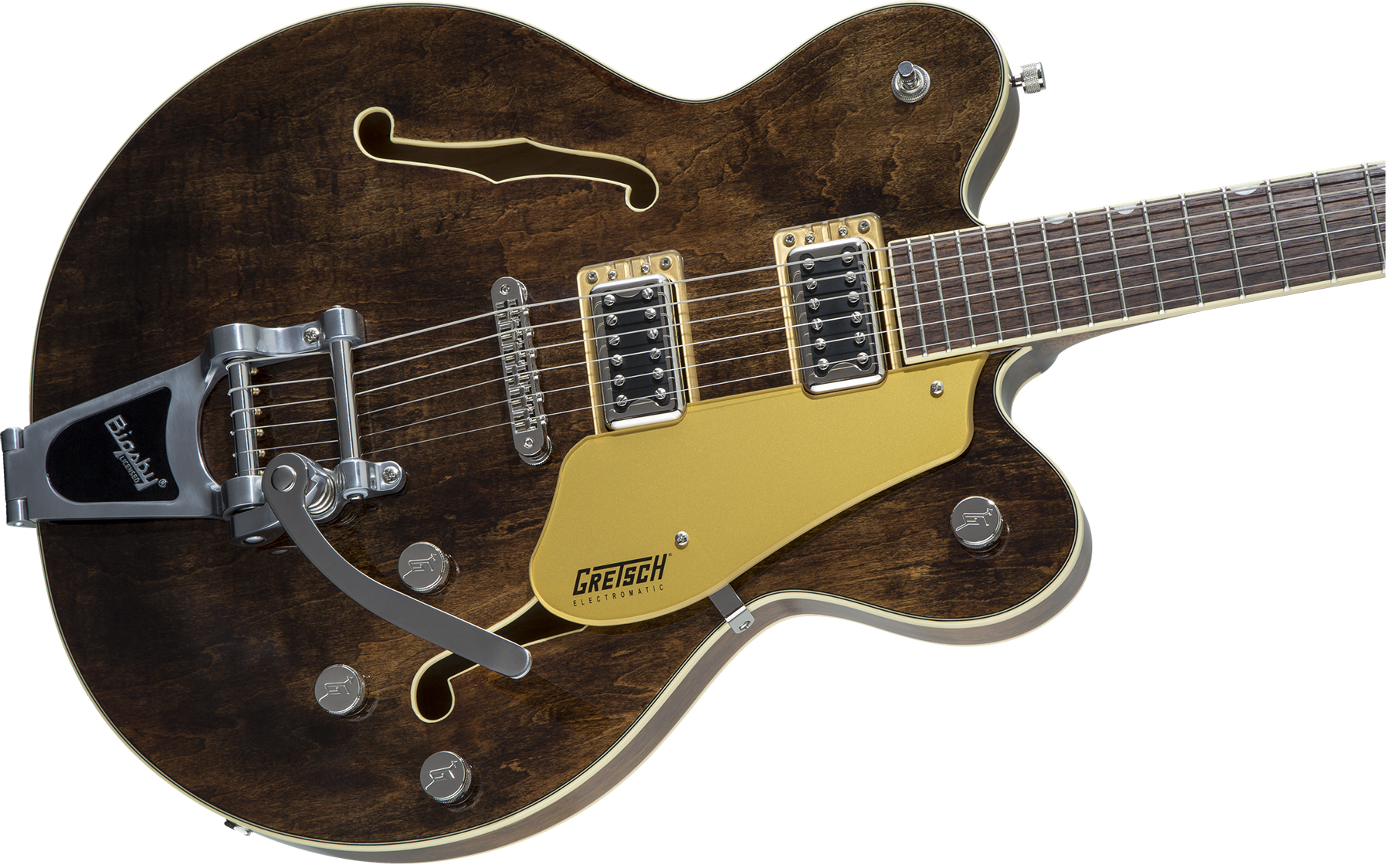 Gretsch G5622t Center Bloc Double Cut Bigsby Electromatic 2019 Hh Lau - Imperial Stain - Semi-Hollow E-Gitarre - Variation 2