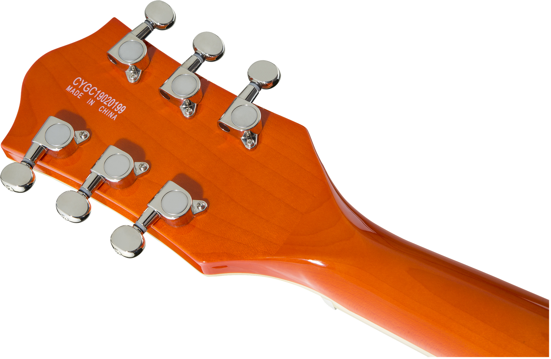 Gretsch G5622t Center Bloc Double Cut Bigsby Electromatic 2019 Hh Lau - Orange Stain - Semi-Hollow E-Gitarre - Variation 3