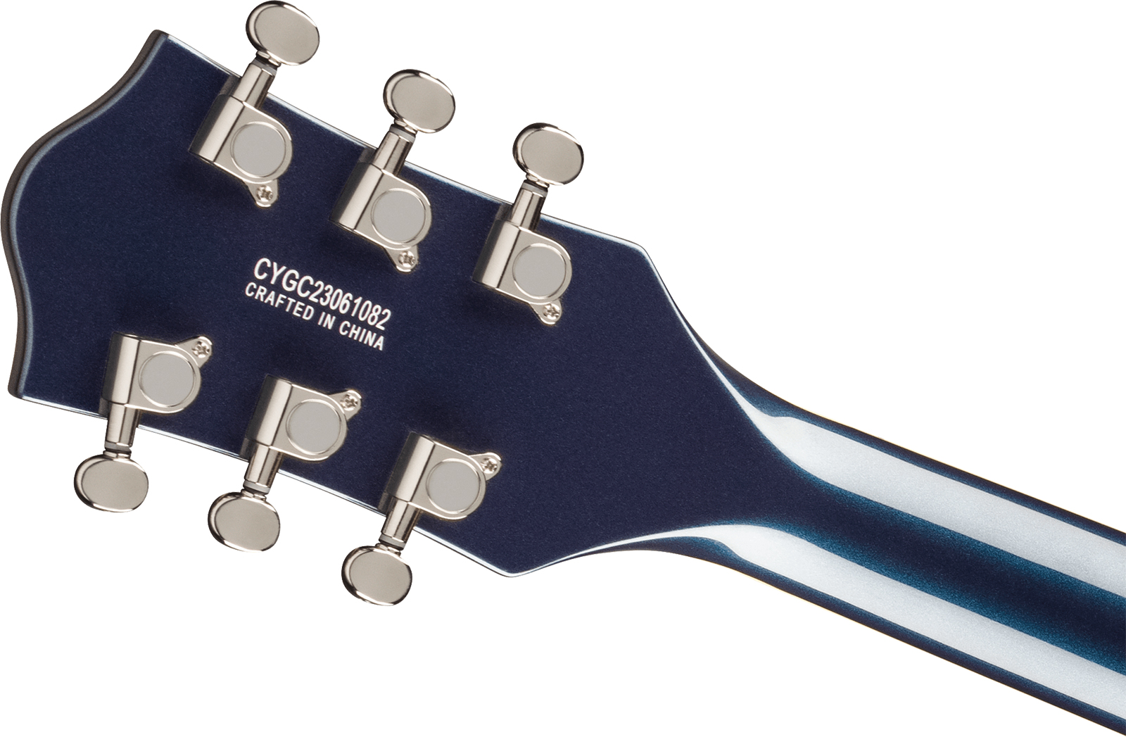 Gretsch G5622t Center Bloc Double-cut Bigsby Electromatic 2h Trem Lau - Midnight Sapphire - Semi-Hollow E-Gitarre - Variation 3