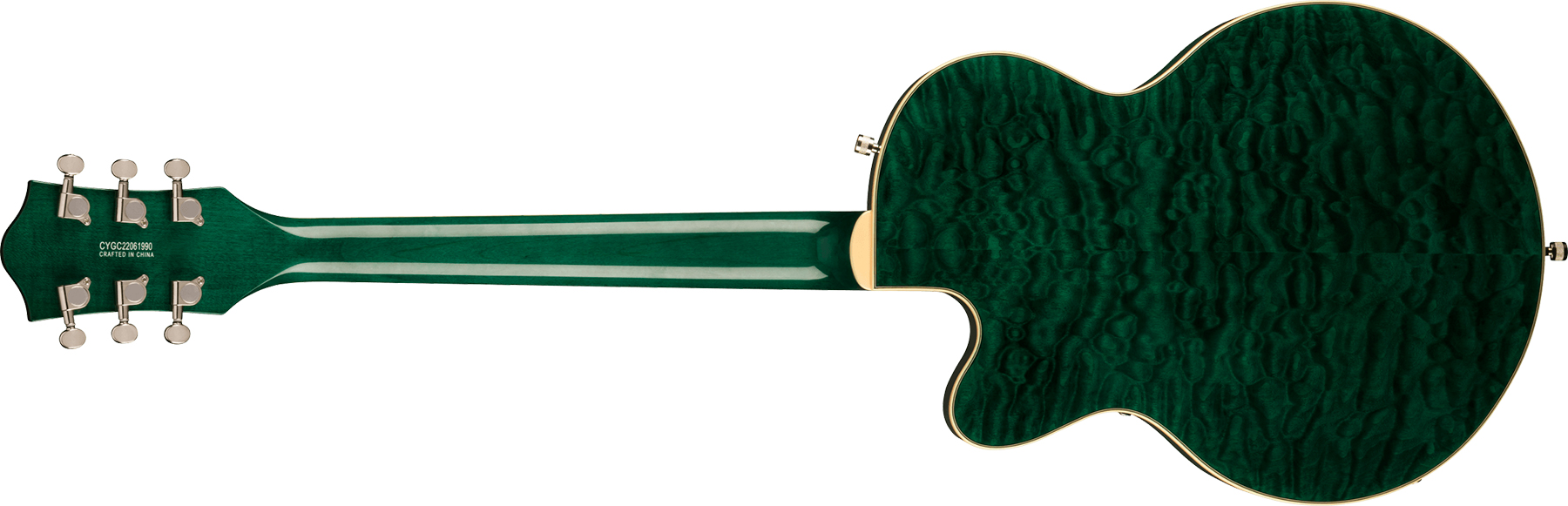 Gretsch G5655t-qm Electromatic Center Block Jr. Bigsby 2h Trem Lau - Mariana - Semi-Hollow E-Gitarre - Variation 1