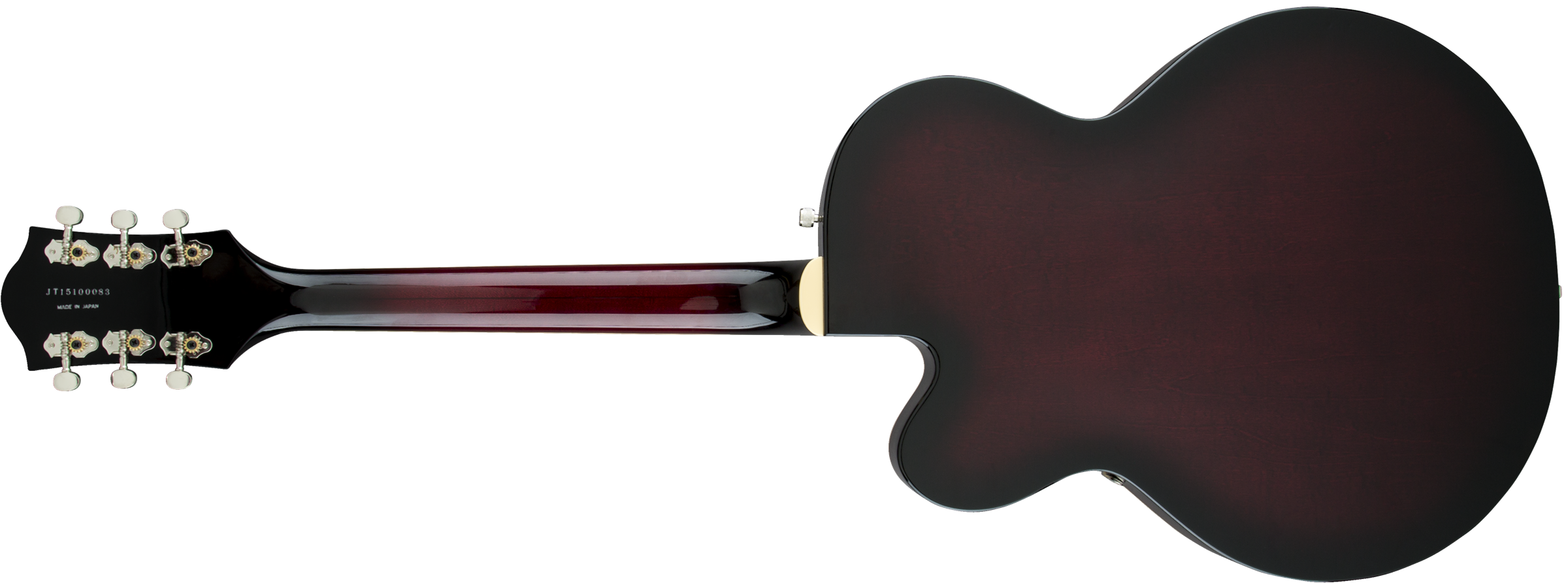 Gretsch G6119t-62vs Chet Atkins Tennessee Rose 2h Trem Rw - Dark Cherry Stain - Semi-Hollow E-Gitarre - Variation 1