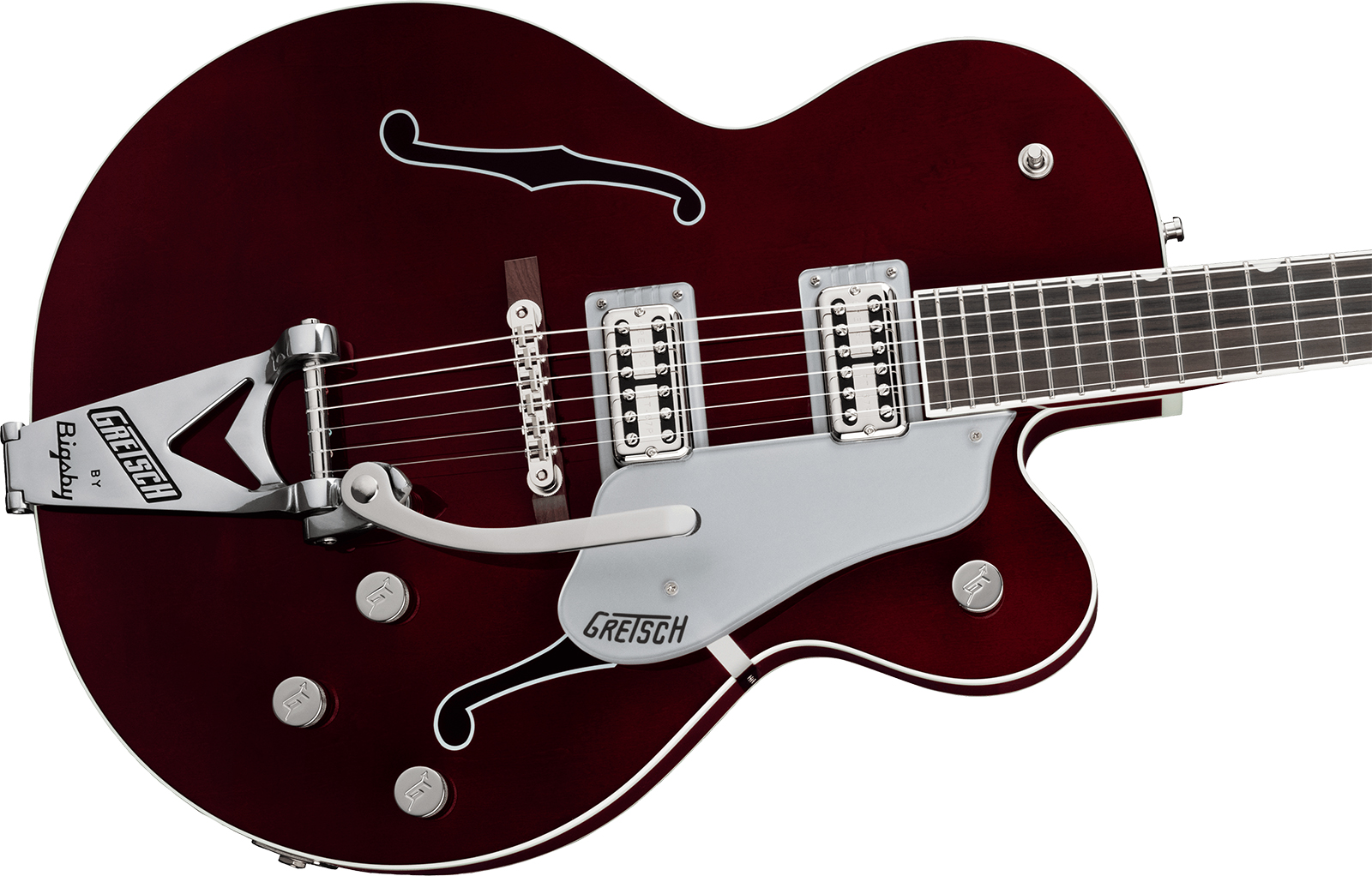 Gretsch G6119t-et Tennessee Rose Electrotone Bigsby Players Ed. Pro Jap Eb - Deep Cherry Stain - Hollowbody E-Gitarre - Variation 2