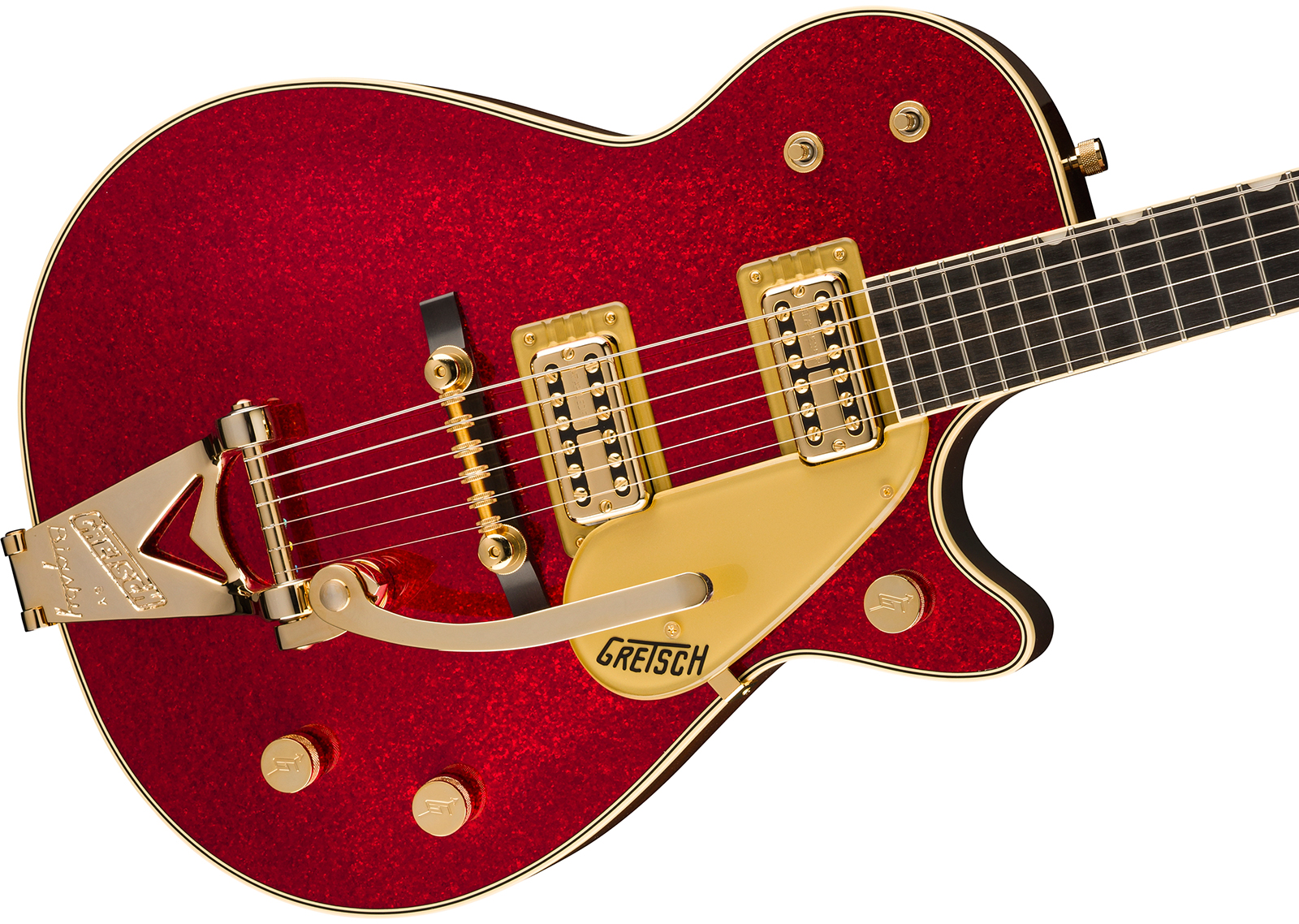 Gretsch G6129tg-59vs Pro Jap Ltd 2h Trem Eb - Red Sparkle - Single-Cut-E-Gitarre - Variation 2