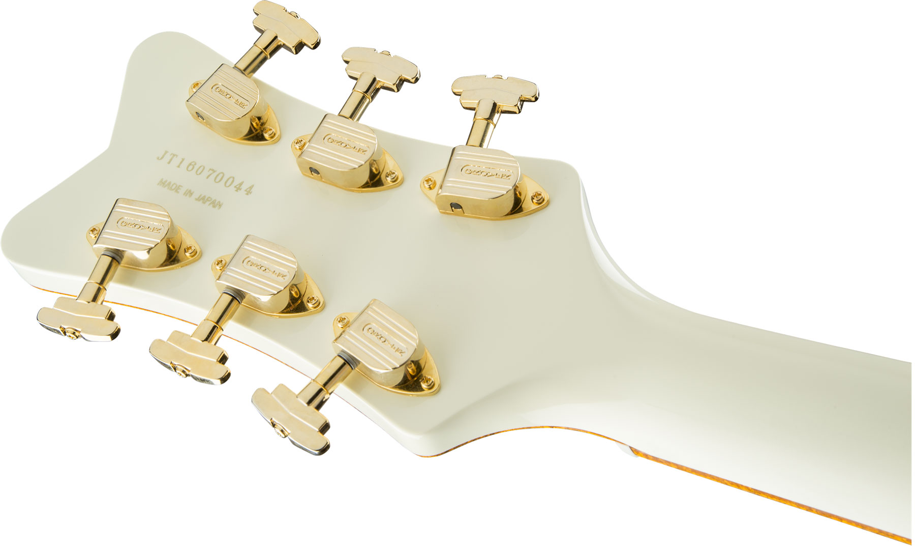 Gretsch G6134t-58 Penguin Bigsby Vintage Select  Pro Jap 2h Trem Eb - Vintage White - Single-Cut-E-Gitarre - Variation 3