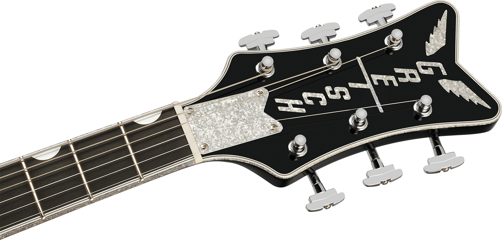 Gretsch G6134tg-58 Bigsby Penguin Ltd Pro Jap 2h Trem Eb - Light Blue Pearl - Single-Cut-E-Gitarre - Variation 3