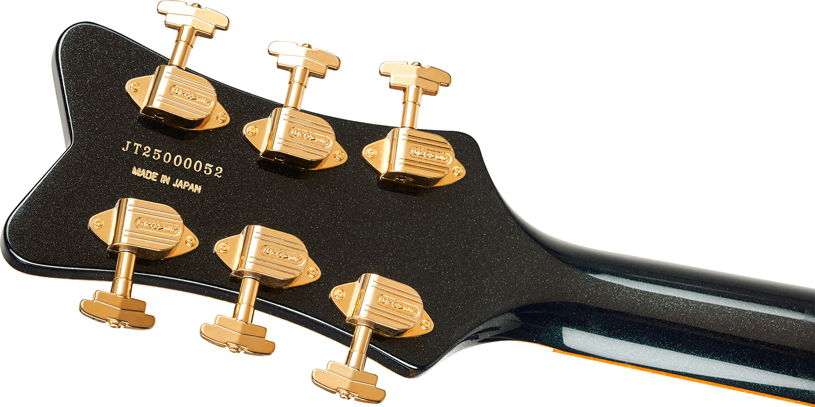 Gretsch G6134tg-58 Penguin Ltd Pro Jap 2h Trem Eb - Emerald Night - Single-Cut-E-Gitarre - Variation 4