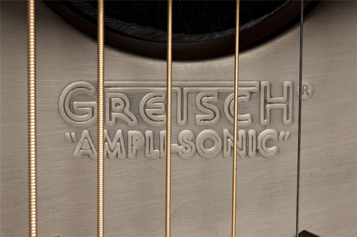 Gretsch G9201 Honey Dipper Round-neck Brass Body Pk - Weathered Pump House Roof - Dobro Resonatorgitarre - Variation 4