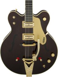 Hollowbody e-gitarre Gretsch Professional G6122T-62 Vintage Select Edition '62 Chet Atkins Country Gentleman Hollow Body Bigsby (Japan) - Walnut stain