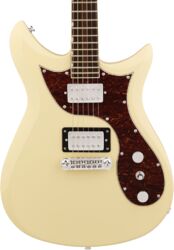 Double cut e-gitarre Gretsch Electromatic CVT Double-Cut Wraparound - Vintage white