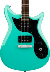 Double cut e-gitarre Gretsch Streamliner CVT - sea foam green