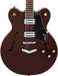 Semi-hollow e-gitarre Gretsch Streamliner Center Block Double-Cut G2622 V-Stoptail - Copper metallic