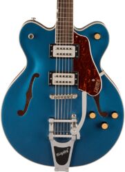 Semi-hollow e-gitarre Gretsch Streamliner G2622T Center Block Double-Cut with Bigsby - Dark denim