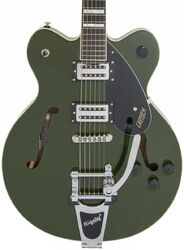 Semi-hollow e-gitarre Gretsch G2622T Streamliner Center Block Double-Cut with Bigsby - Stirling green