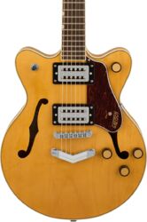 Double cut e-gitarre Gretsch G2655 Streamliner JR DC - Village Amber