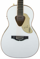 Folk-gitarre Gretsch G5021WPE Rancher Penguin - White