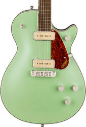 Single-cut-e-gitarre Gretsch G5210-P90 Electromatic Jet Two 90 Single-Cut with Wraparound - Broadway jade