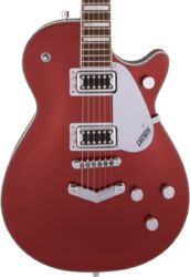Single-cut-e-gitarre Gretsch G5220 Electromatic Jet BT V-Stoptail - Firestick red